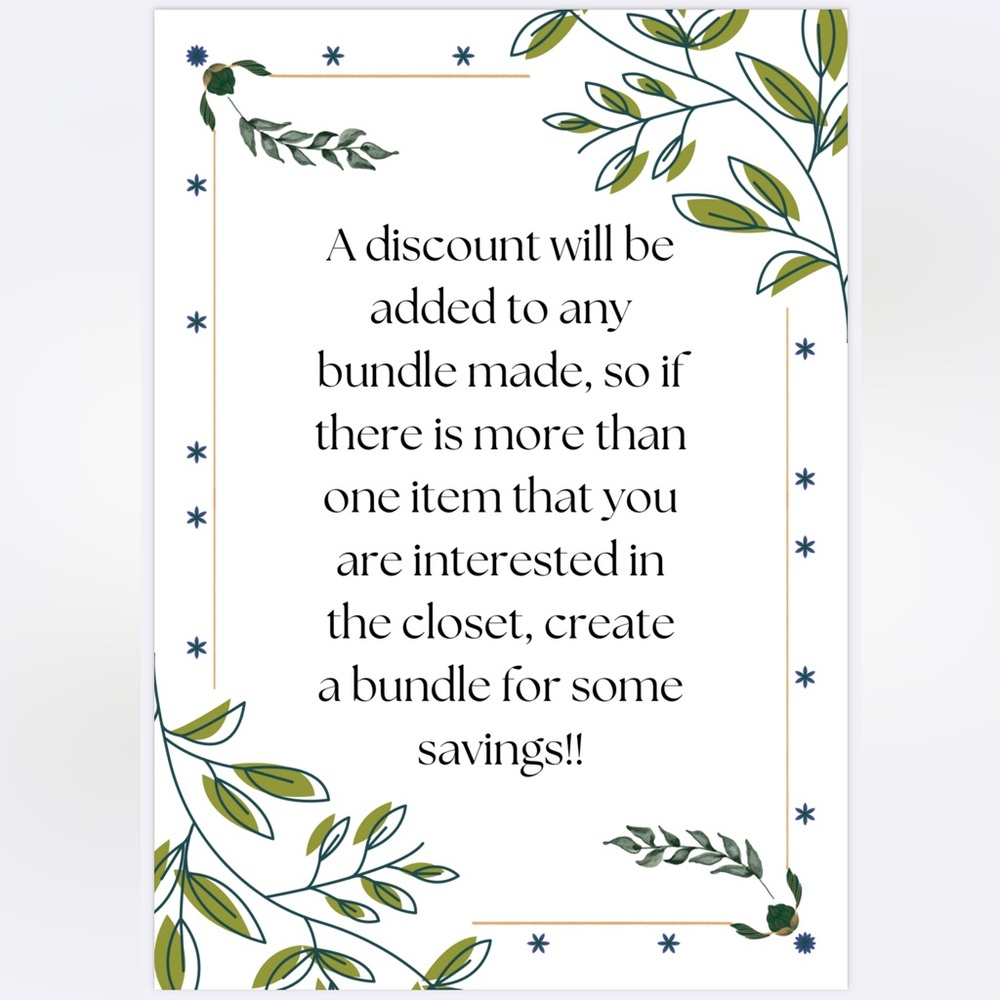 Discount Offer for Bundles